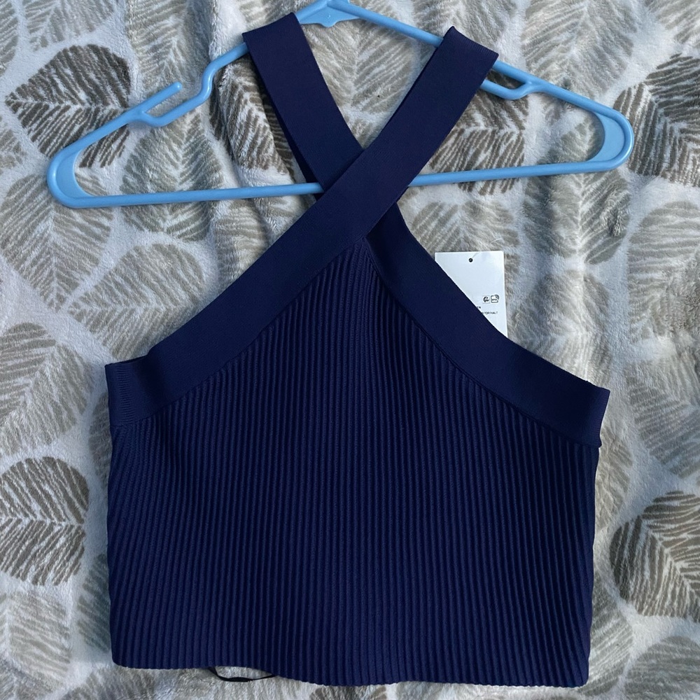 Halter crop top